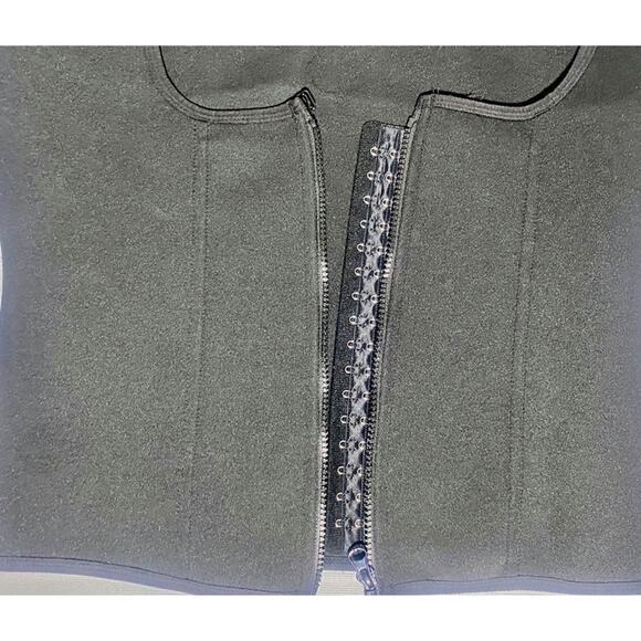 Nebility Corset Body Shaper Size 3XL Black Neoprene and Nylon - Picture 4 of 8